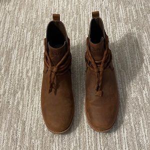Teva leather booties - size 9